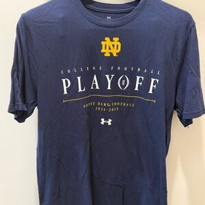 Notre Dame Football Under Armour CFP  Loose Fit Shirt